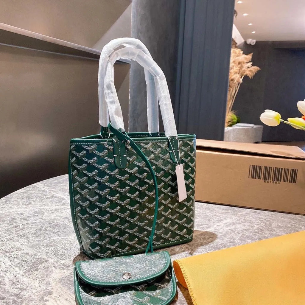Signature Pattern Mini Tote