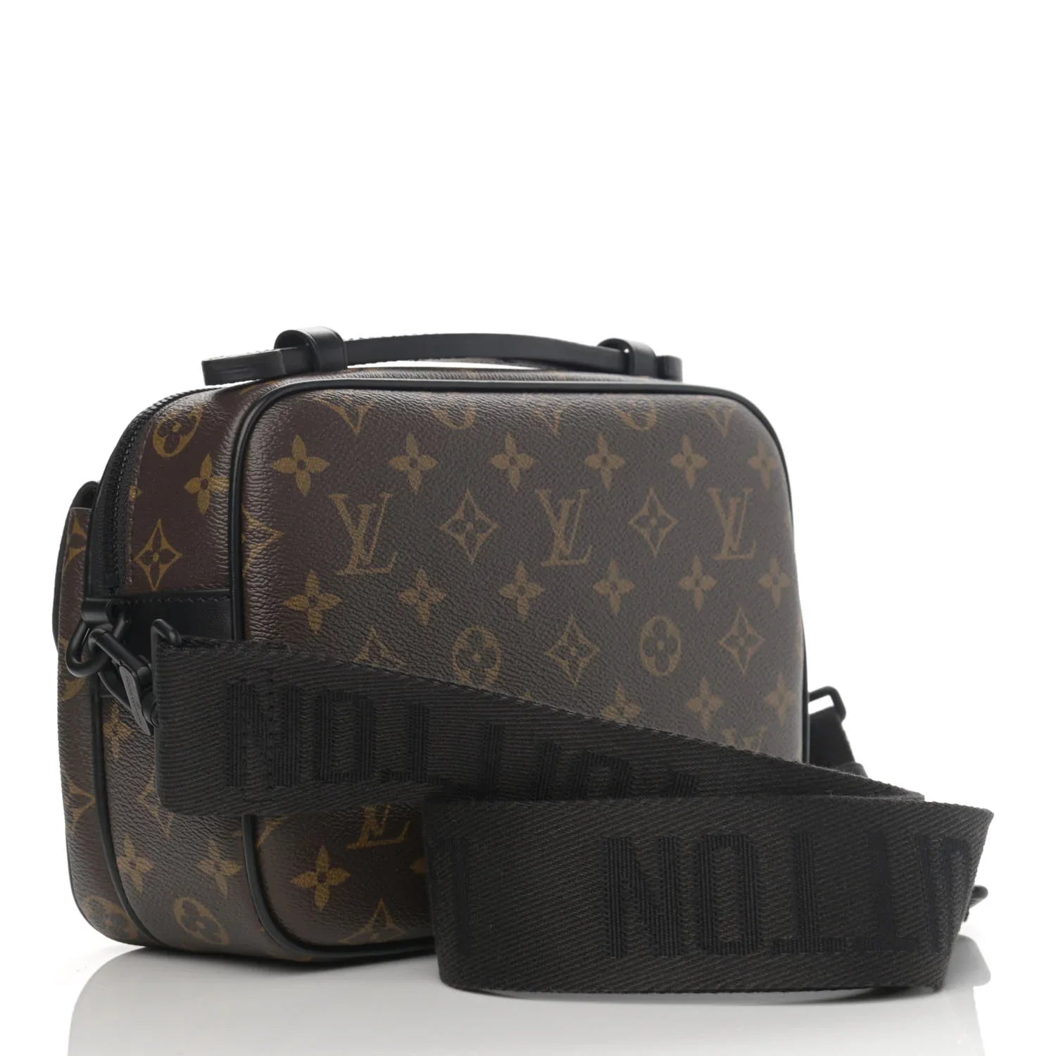 Monogram Utility Crossbody Bag (Brown)