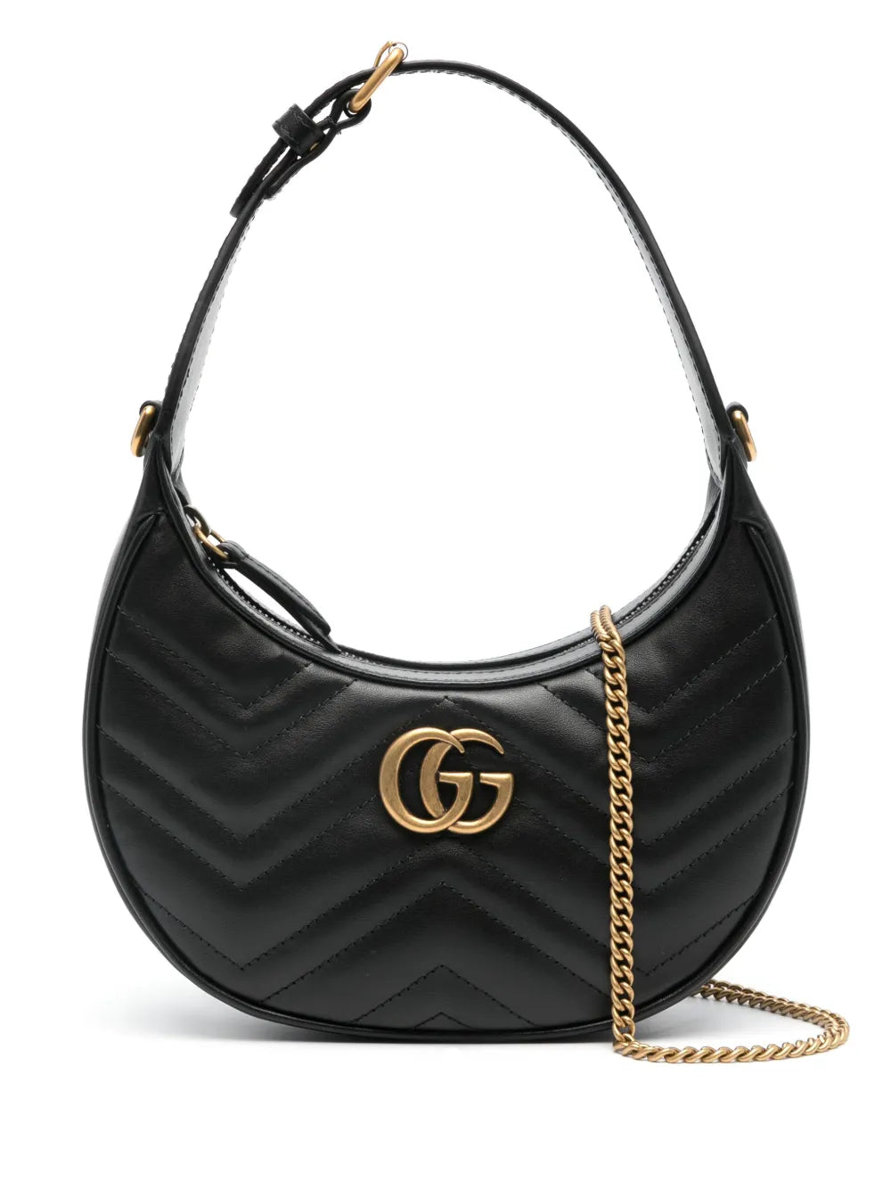 Celeste Quilted Crescent Shoulder Bag