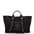 Pearl Chain Canvas Carryall Tote