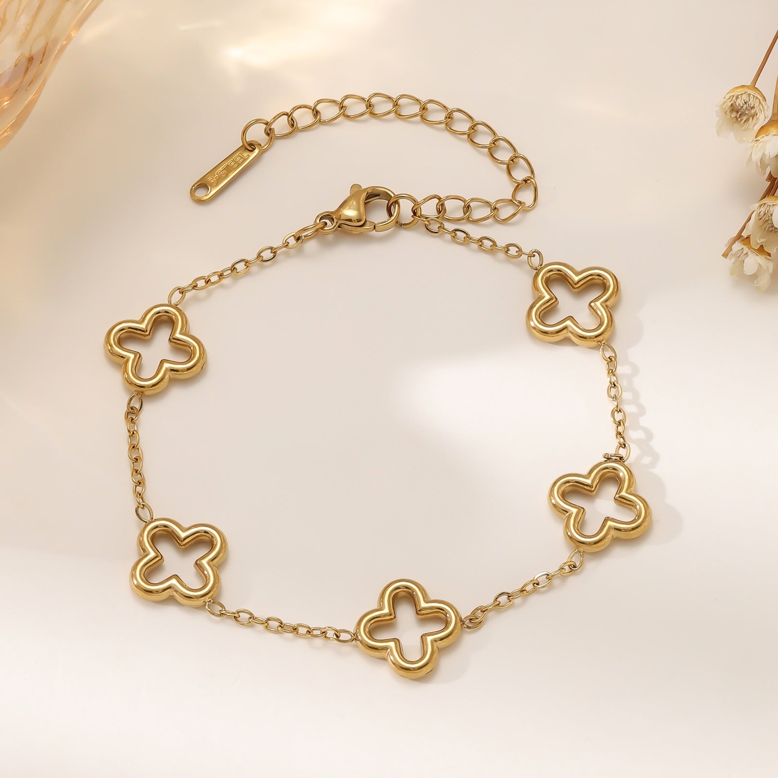 Luxe Clover Necklace & Bracelet
