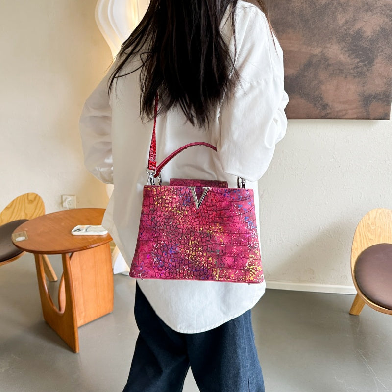 Valentina Croc Luxe Tote