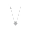 Clover Sparkle S925 Silver Necklace