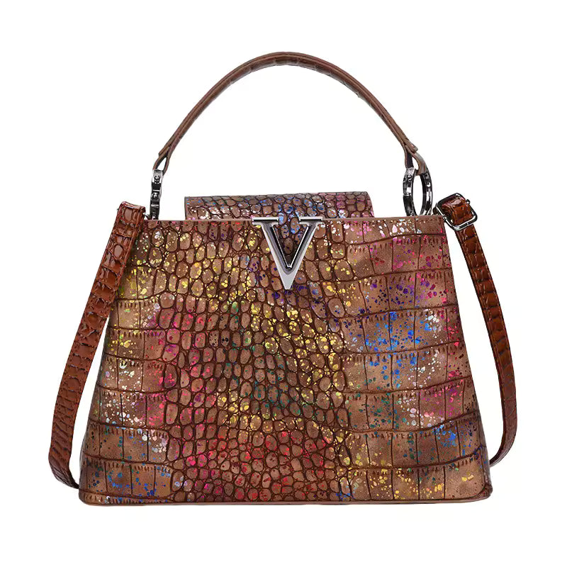 Valentina Croc Luxe Tote