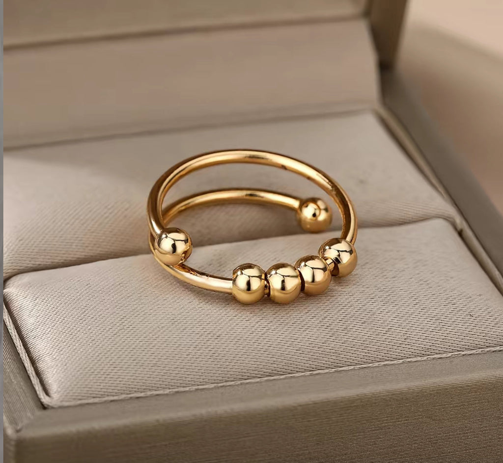 Fidget Beads Ring