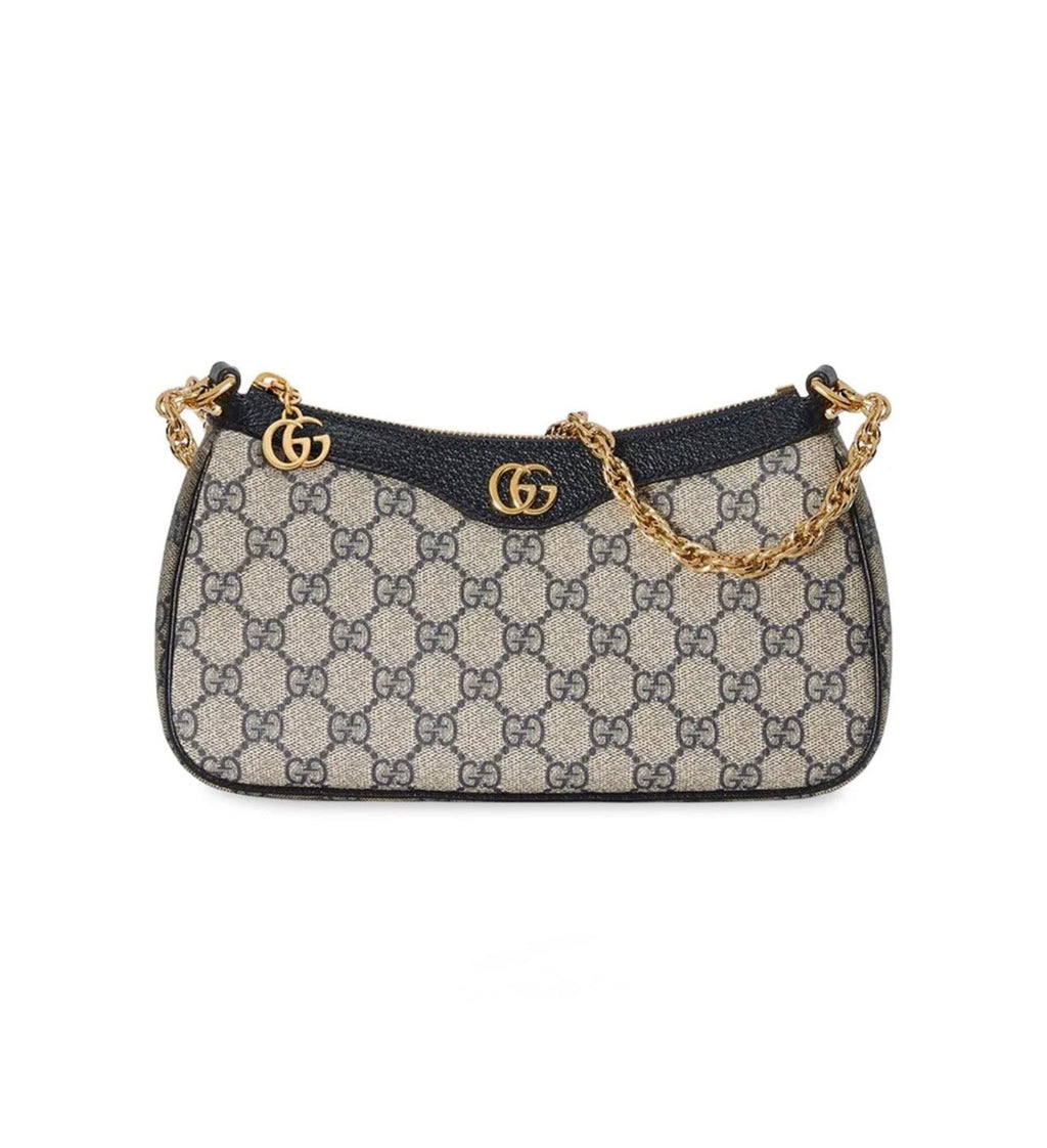 Monogram Chain Shoulder Bag