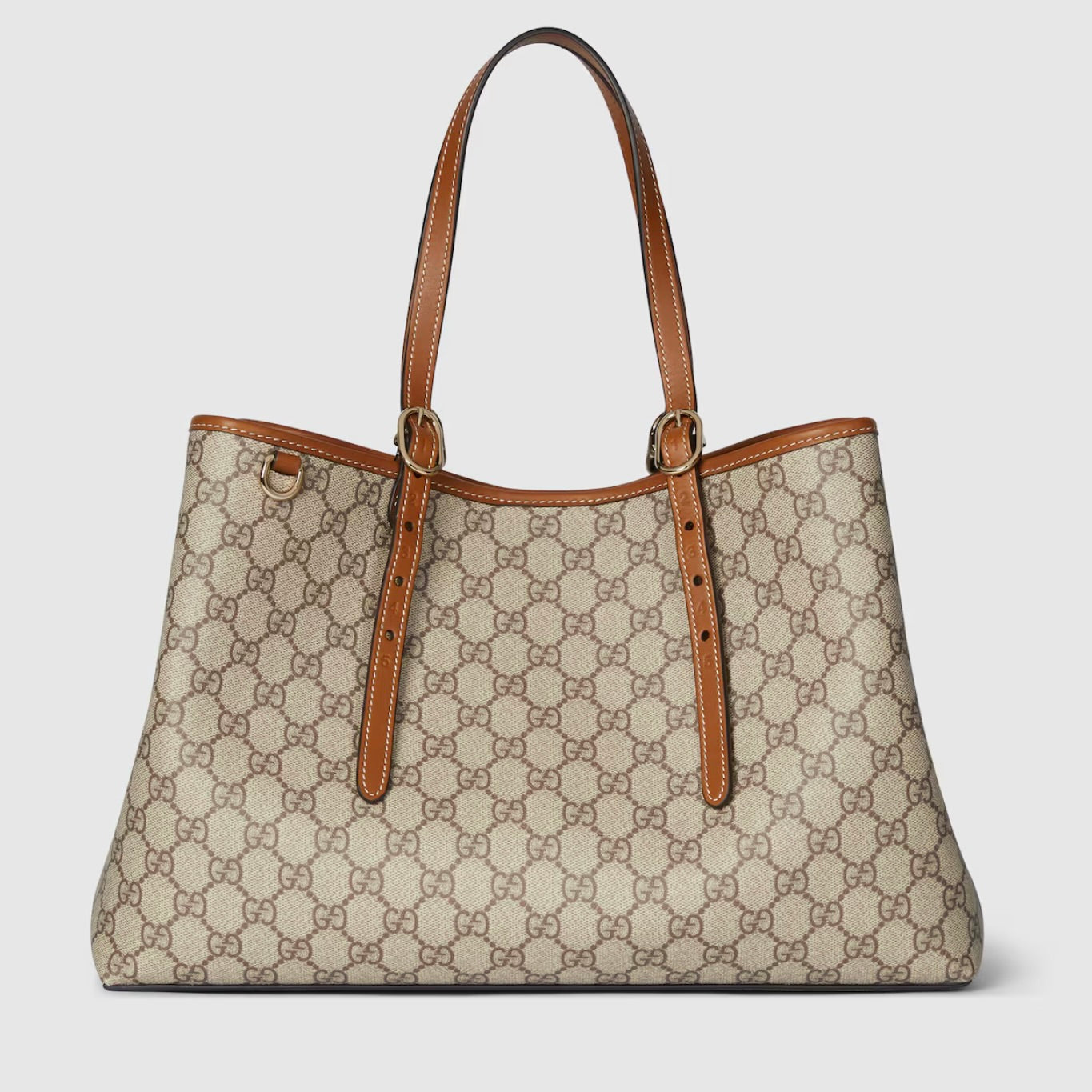 Velmara Signature Tote (Beige/Brown)