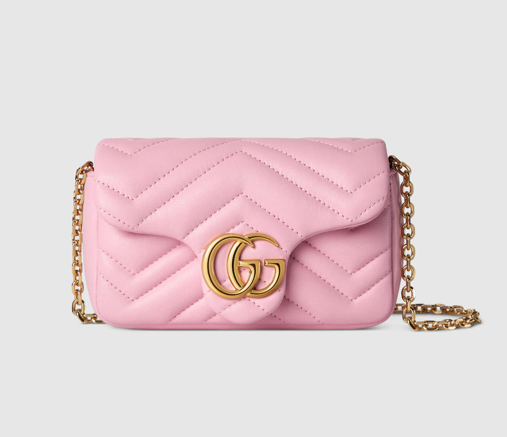 Blush Quilted Mini Bag