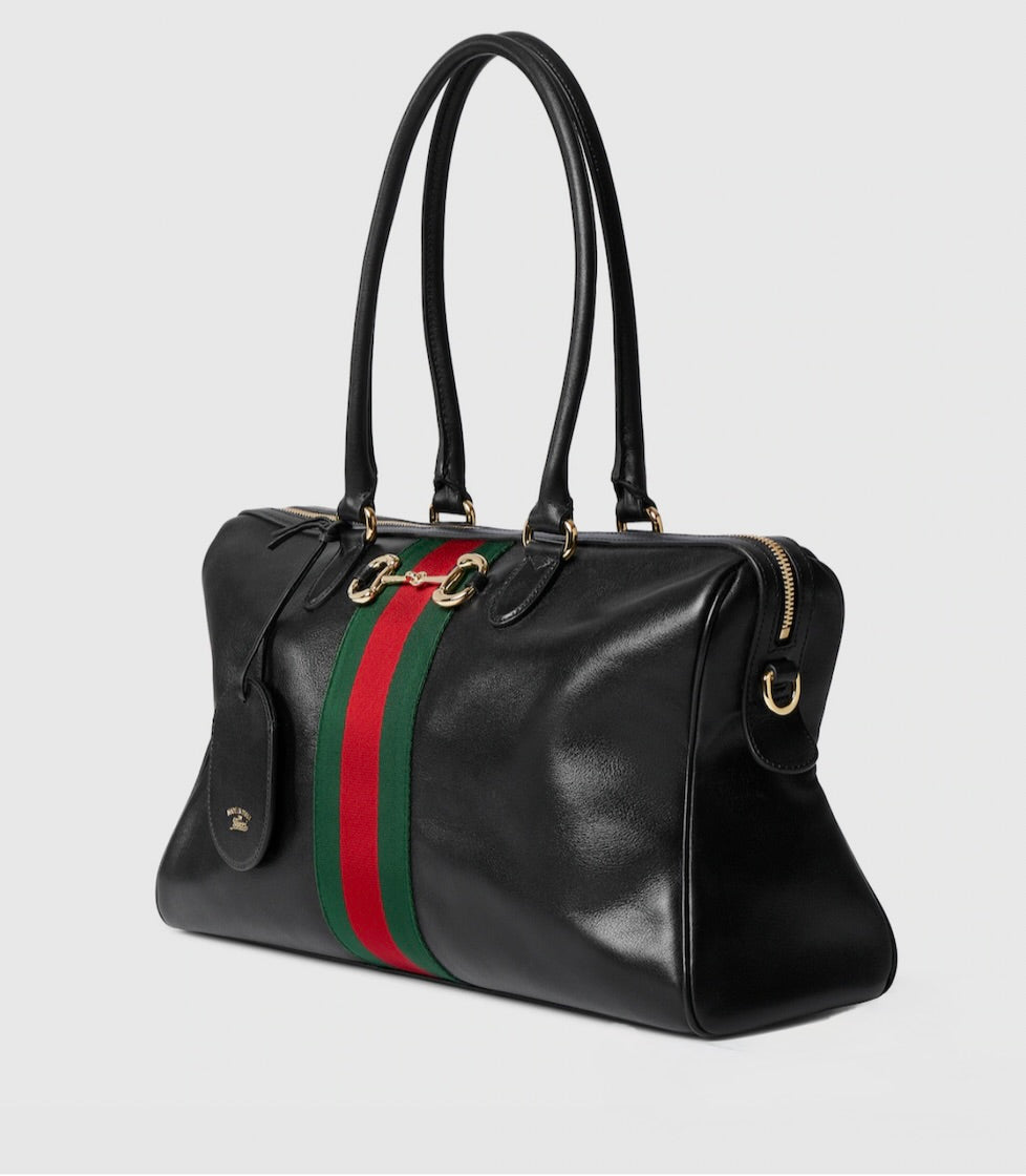 Noir Stripe Carry Bag
