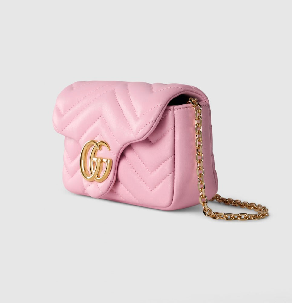 Blush Quilted Mini Bag