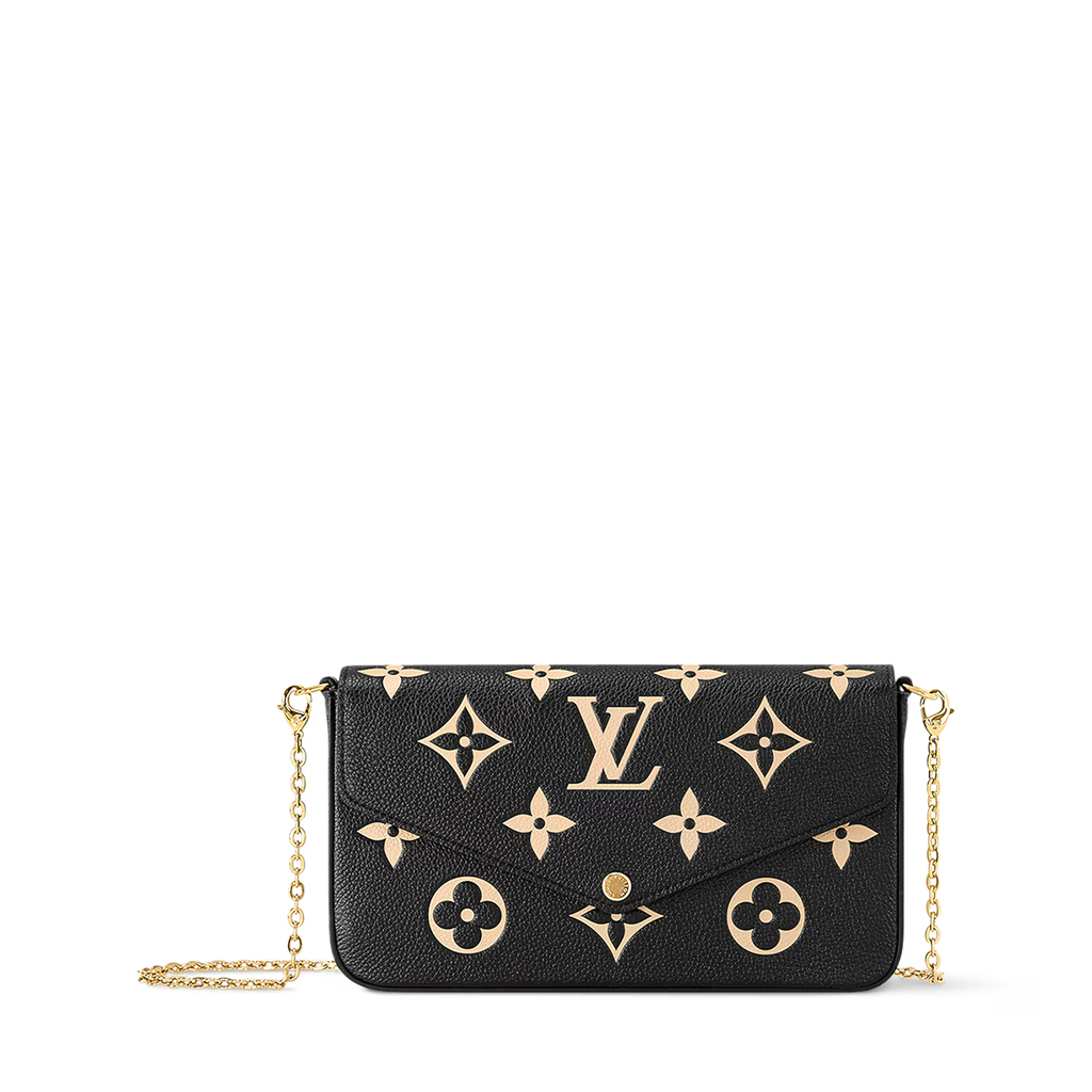Elvienne Chain Pochette (Black)