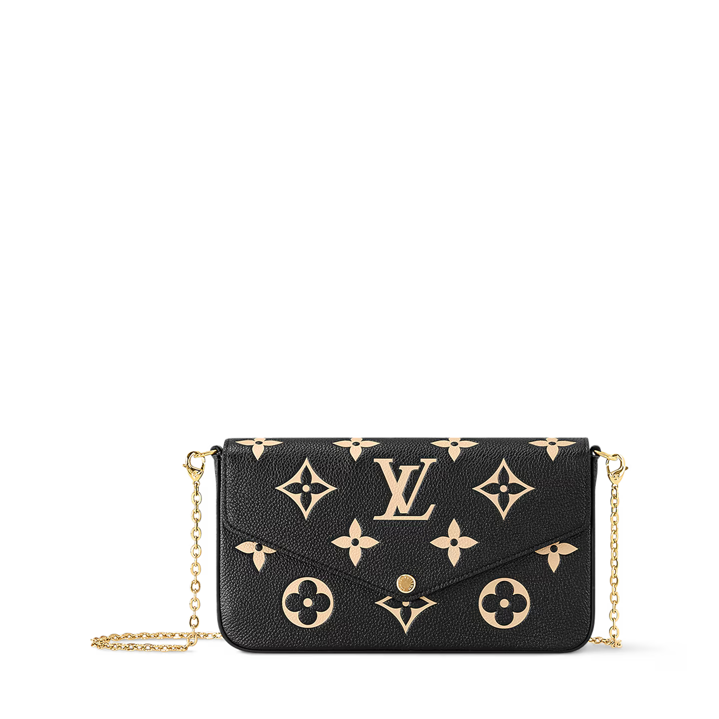 Elvienne Chain Pochette (Black)