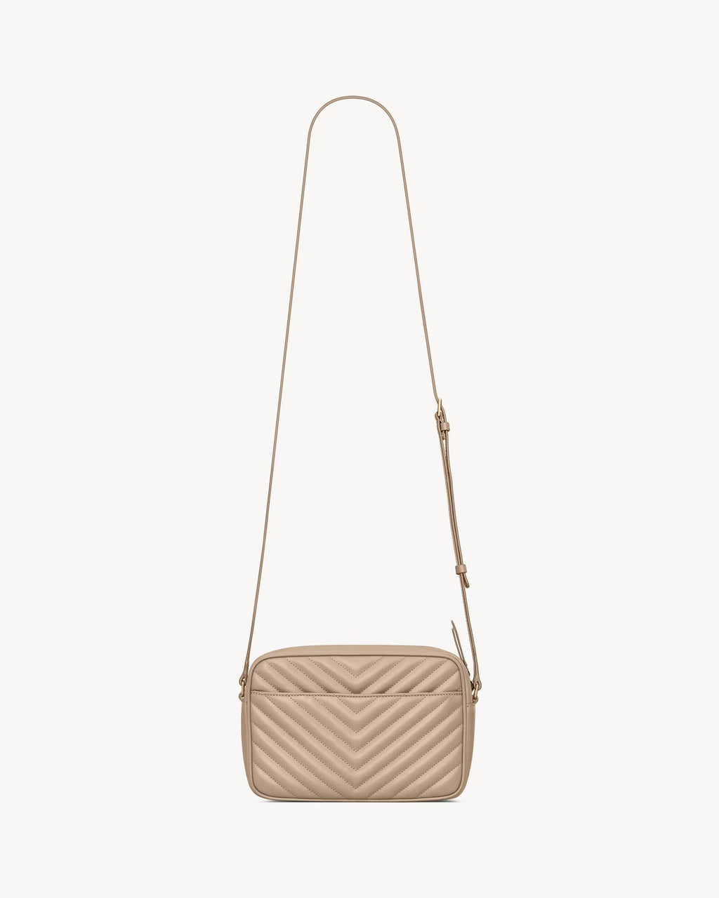 Ravelle Quilted Shoulder Bag (Beige)