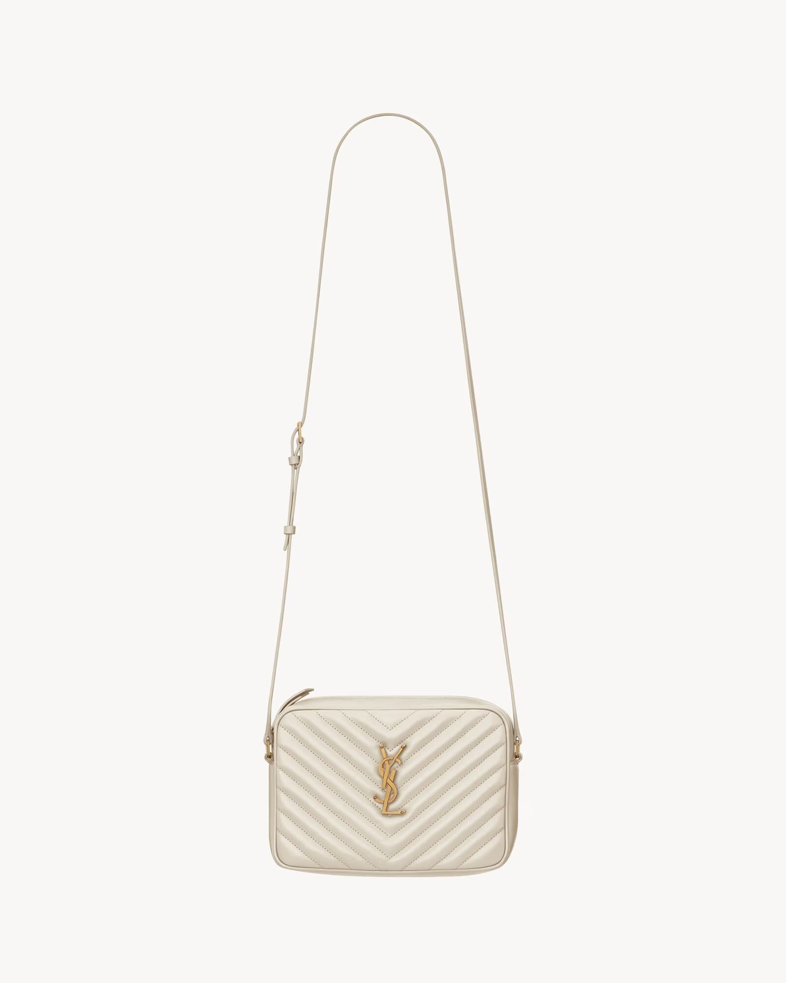 Ravelle Quilted Shoulder Bag (White)