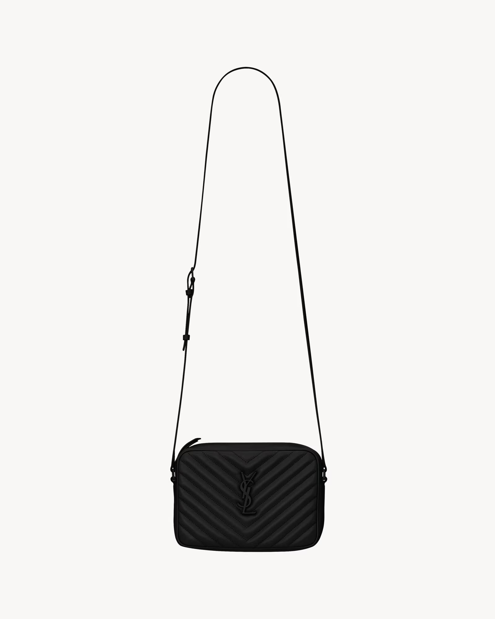 Ravelle Quilted Shoulder Bag (Black/ Black Logo)