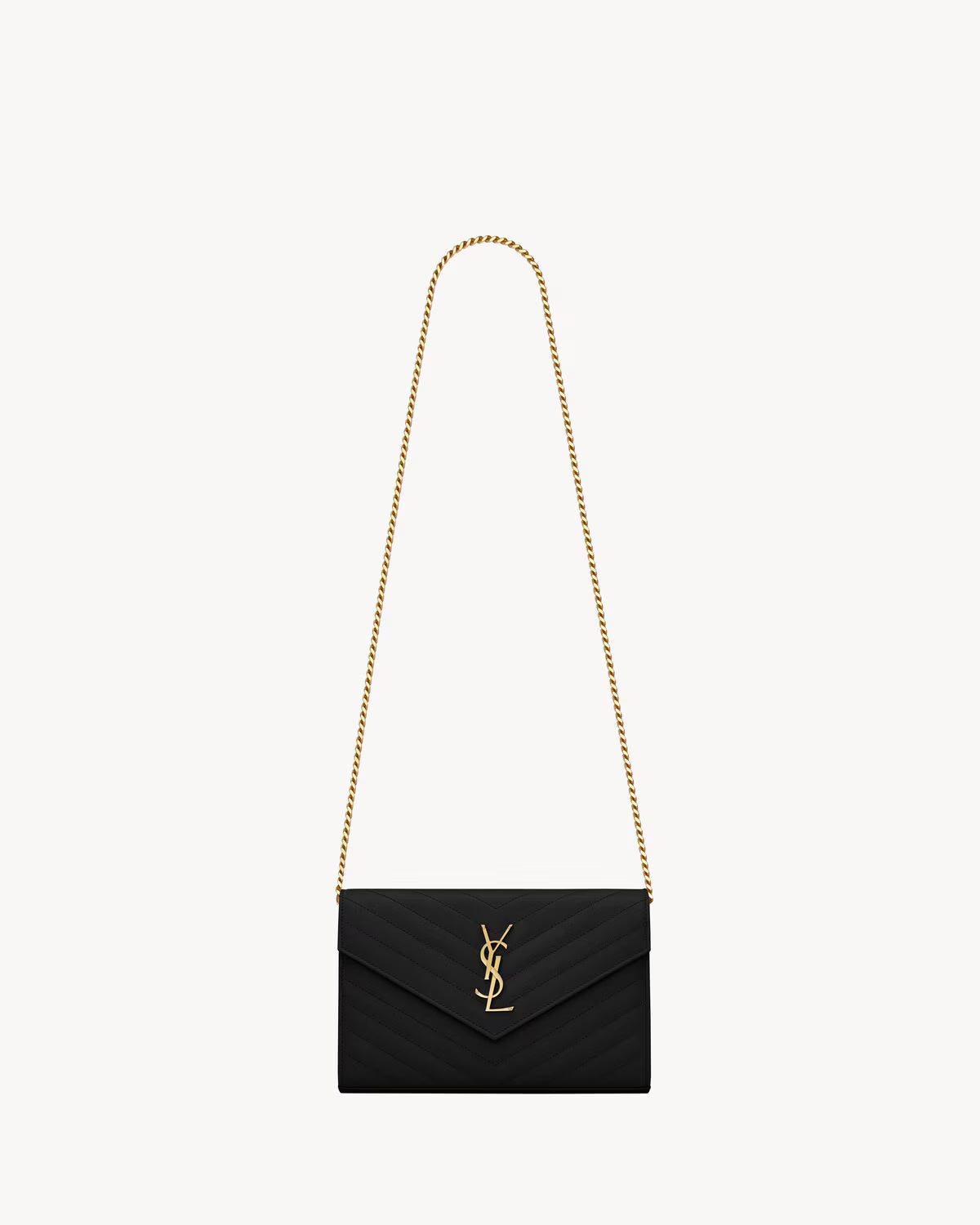 Quilted Leather Flap Bag