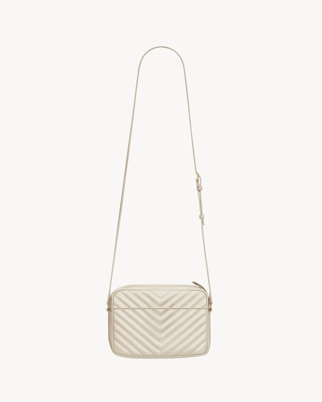 Ravelle Quilted Shoulder Bag (White)