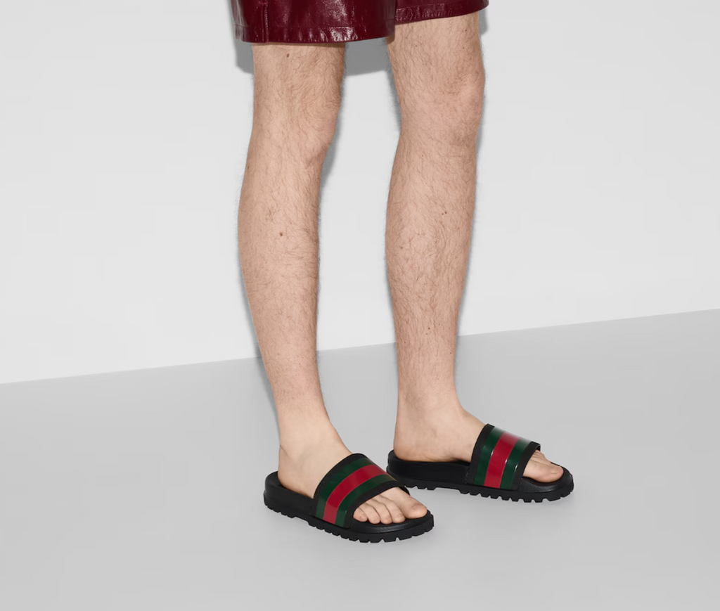 Stripe Comfort Slides (Unisex)
