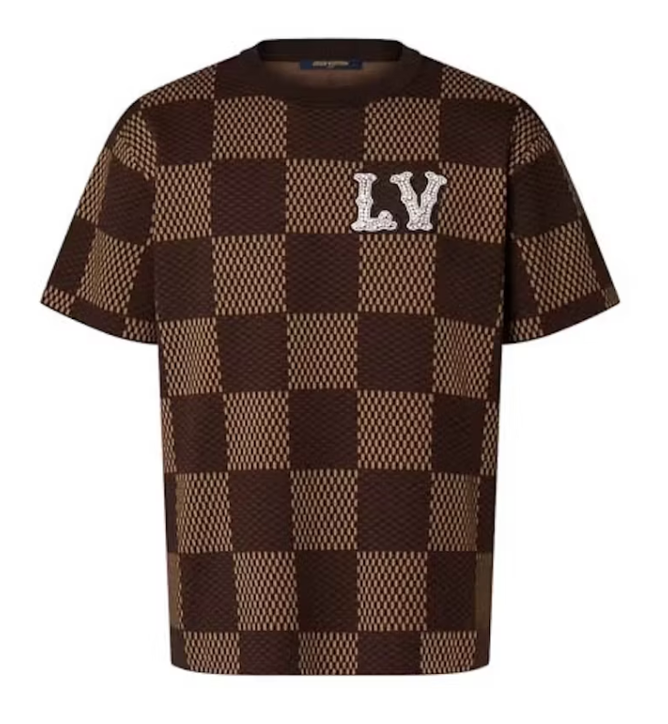 Valmont Check Knit Tee