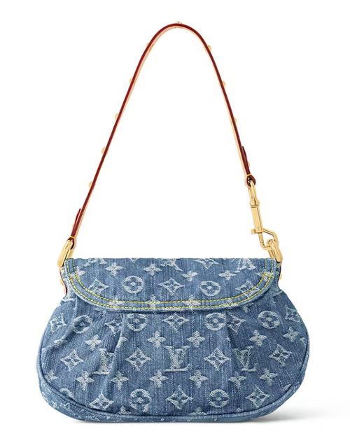 Denim Monogram Mini Bag