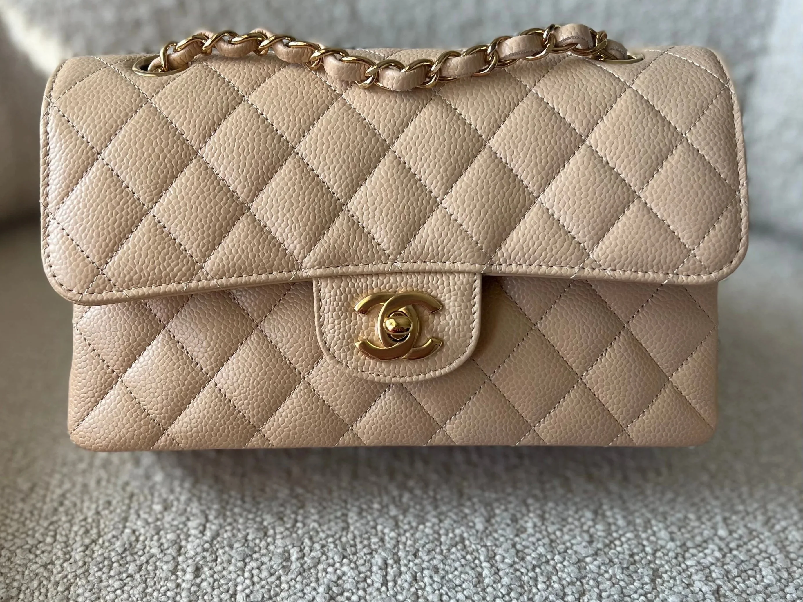 Quilted Luxe Flap Bag