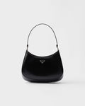 Sleek Triangle-Accent Shoulder Bag
