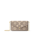 Elvienne Chain Pochette (Dove/Cream)