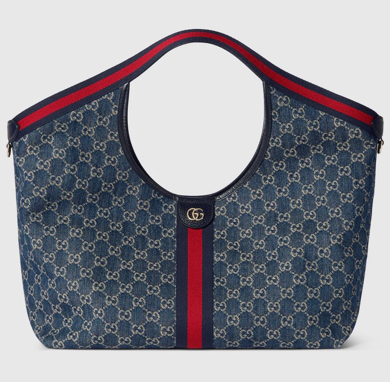 Riviera Heritage Carryall Tote (Blue)