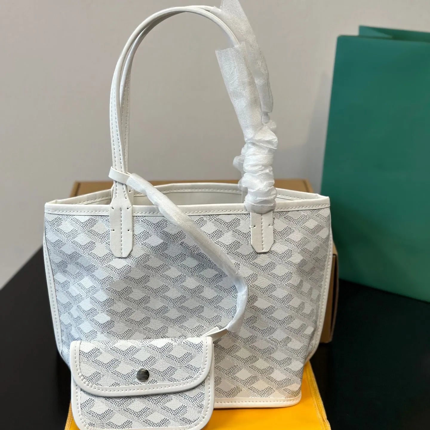 Signature Pattern Mini Tote