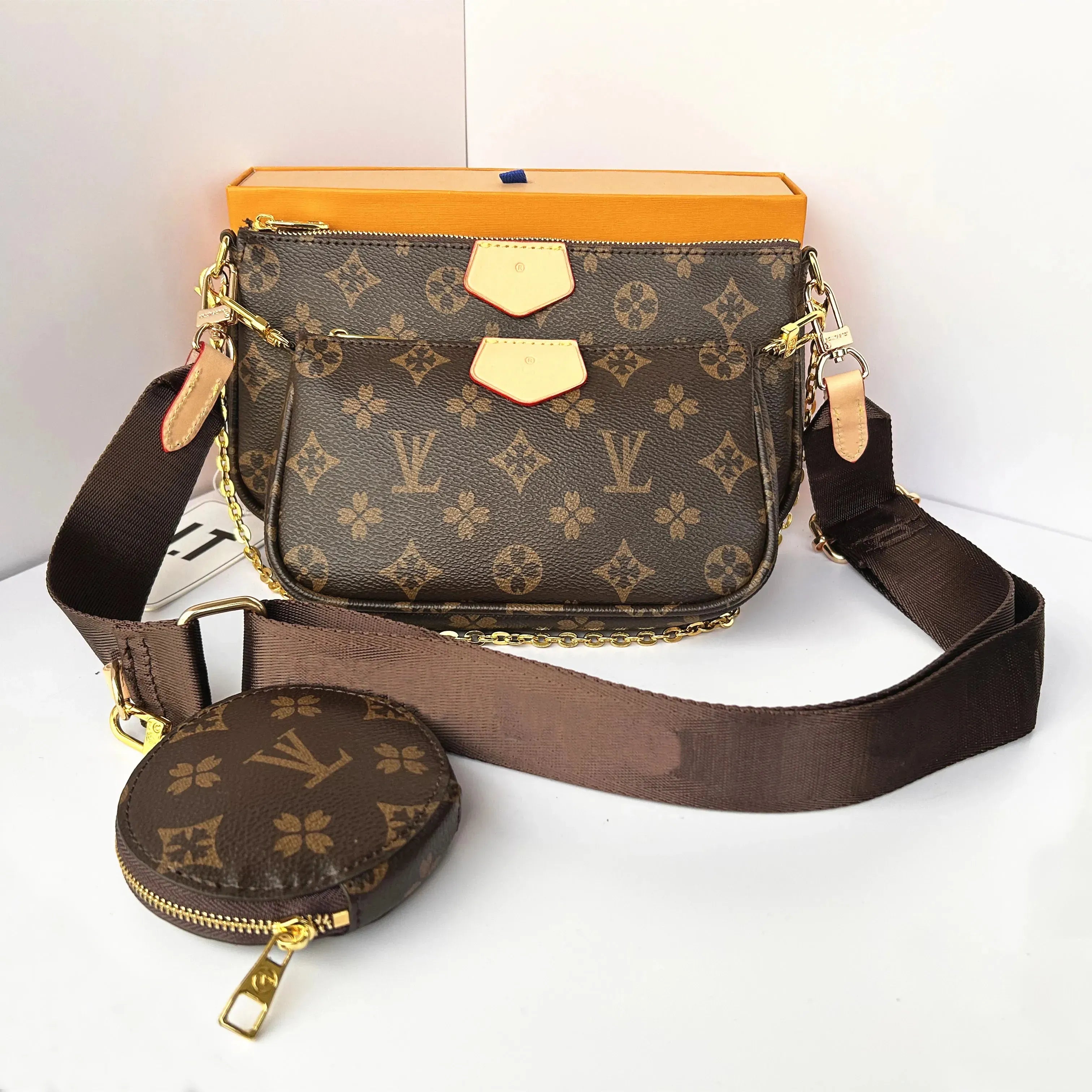 Monogram Multi-Pouch Shoulder Bag