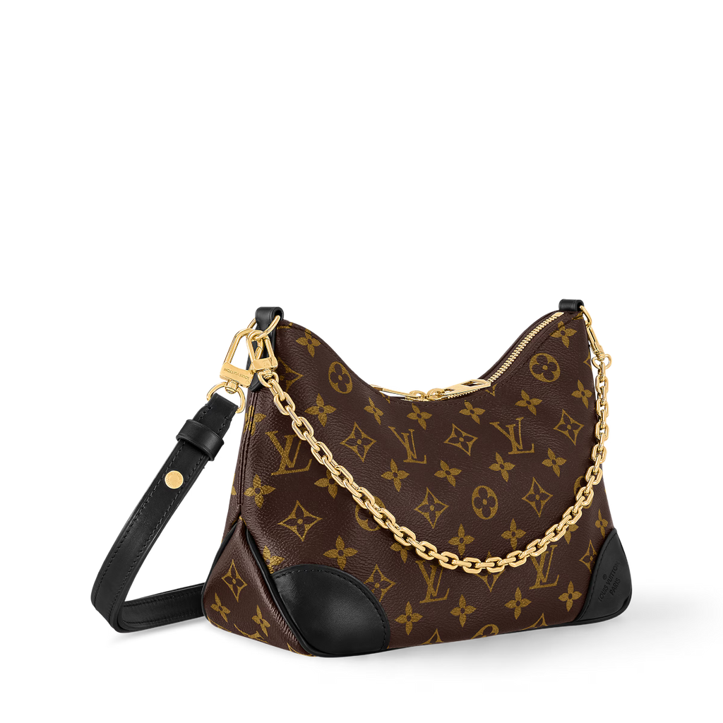 Milano Crescent Shoulder Bag (Black)