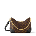 Milano Crescent Shoulder Bag (Black)