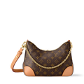 Milano Crescent Shoulder Bag (Beige)