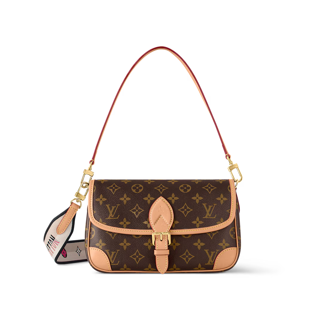 Classic Monogram Strap Satchel