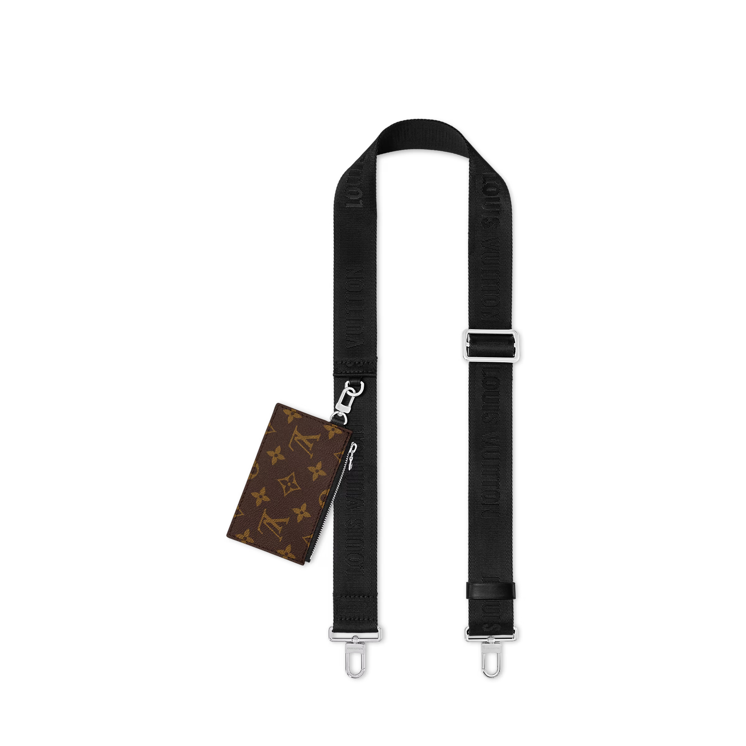 Monogram Utility Crossbody Bag (Brown)