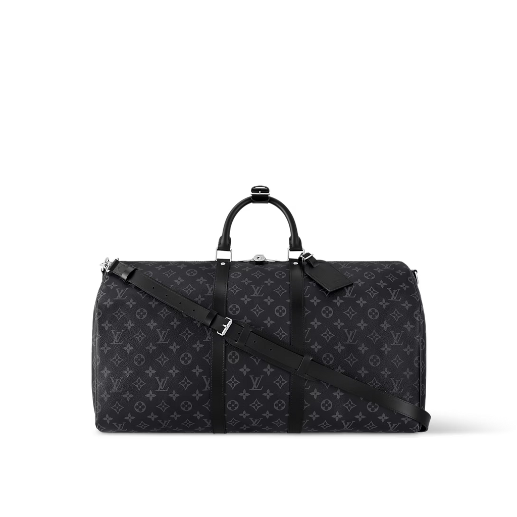 The Valmora Weekender Duffle – Black Monogram