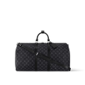 The Valmora Weekender Duffle – Black Monogram