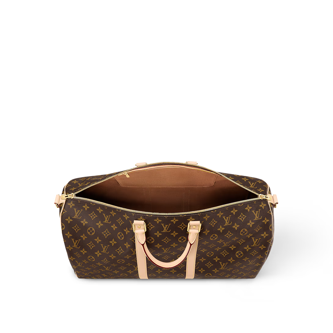 The Valmora Heritage Weekender Duffle – Brown Monogram