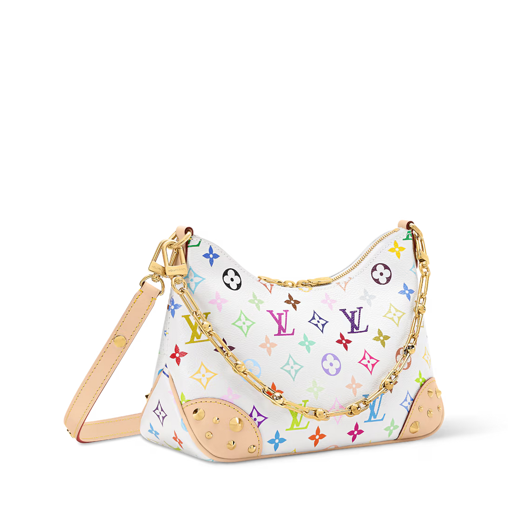 Milano Crescent Shoulder Bag (Multicolor)