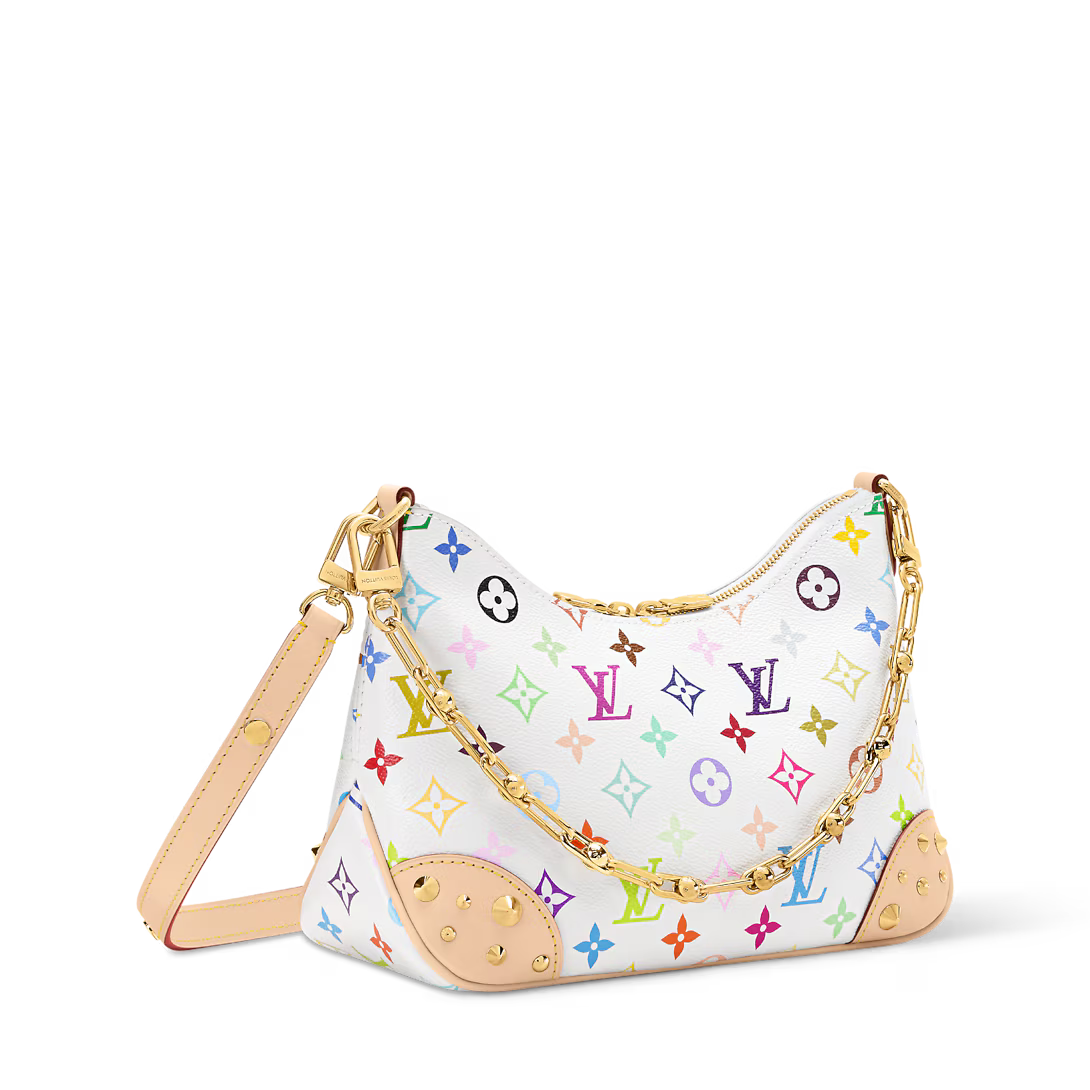 Milano Crescent Shoulder Bag (Multicolor)