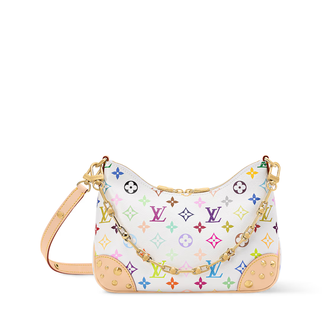 Milano Crescent Shoulder Bag (Multicolor)