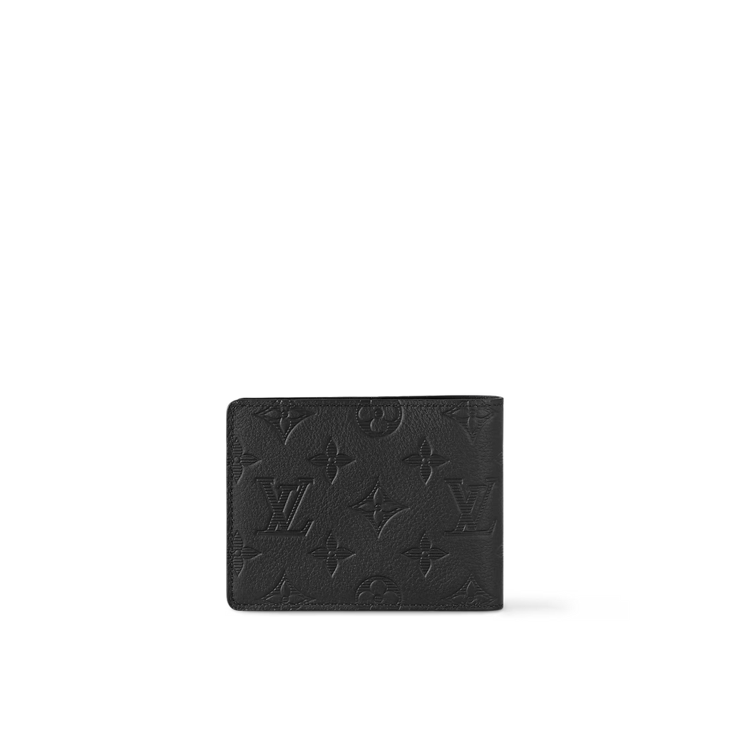 Noir Monogram Billfold Wallet