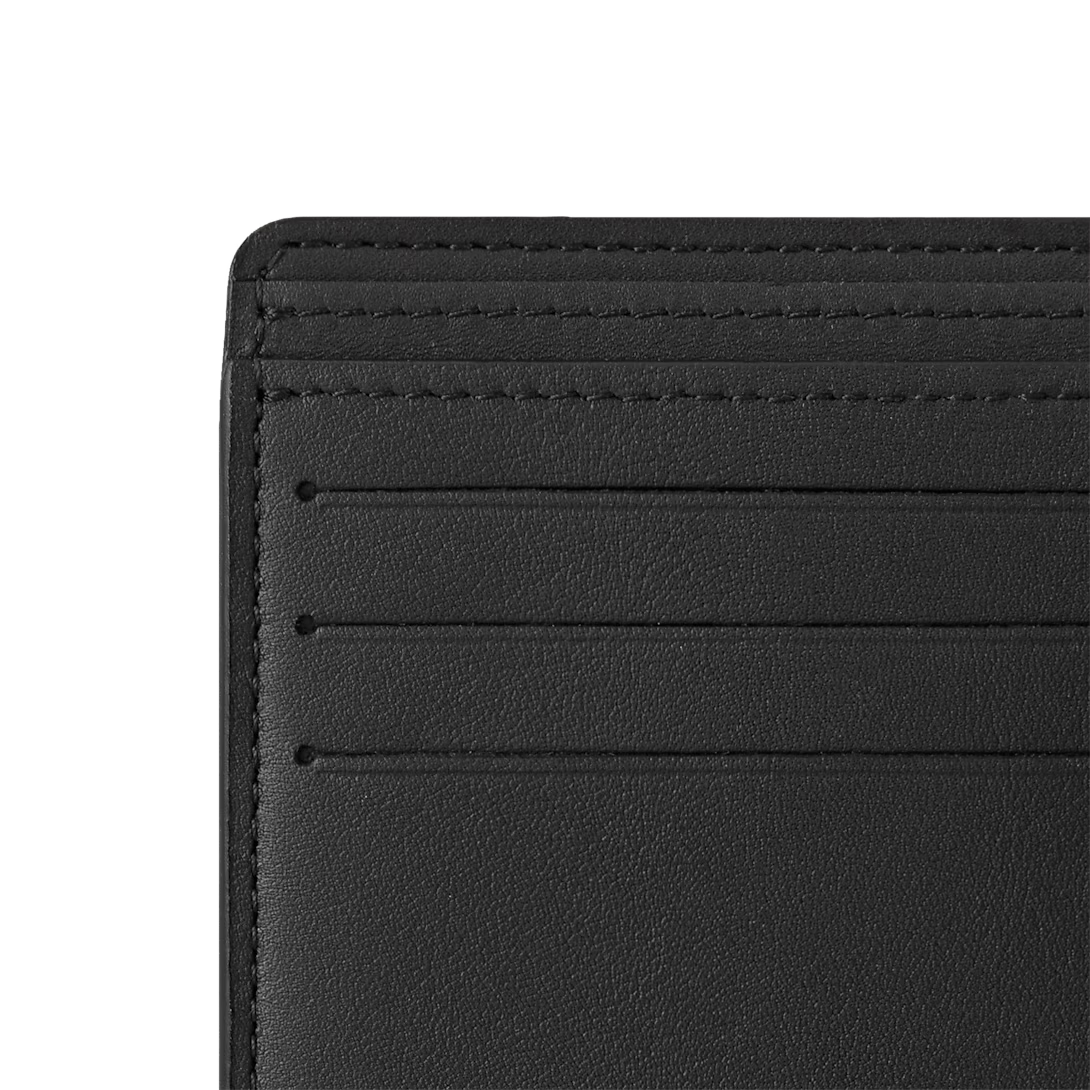Noir Monogram Billfold Wallet