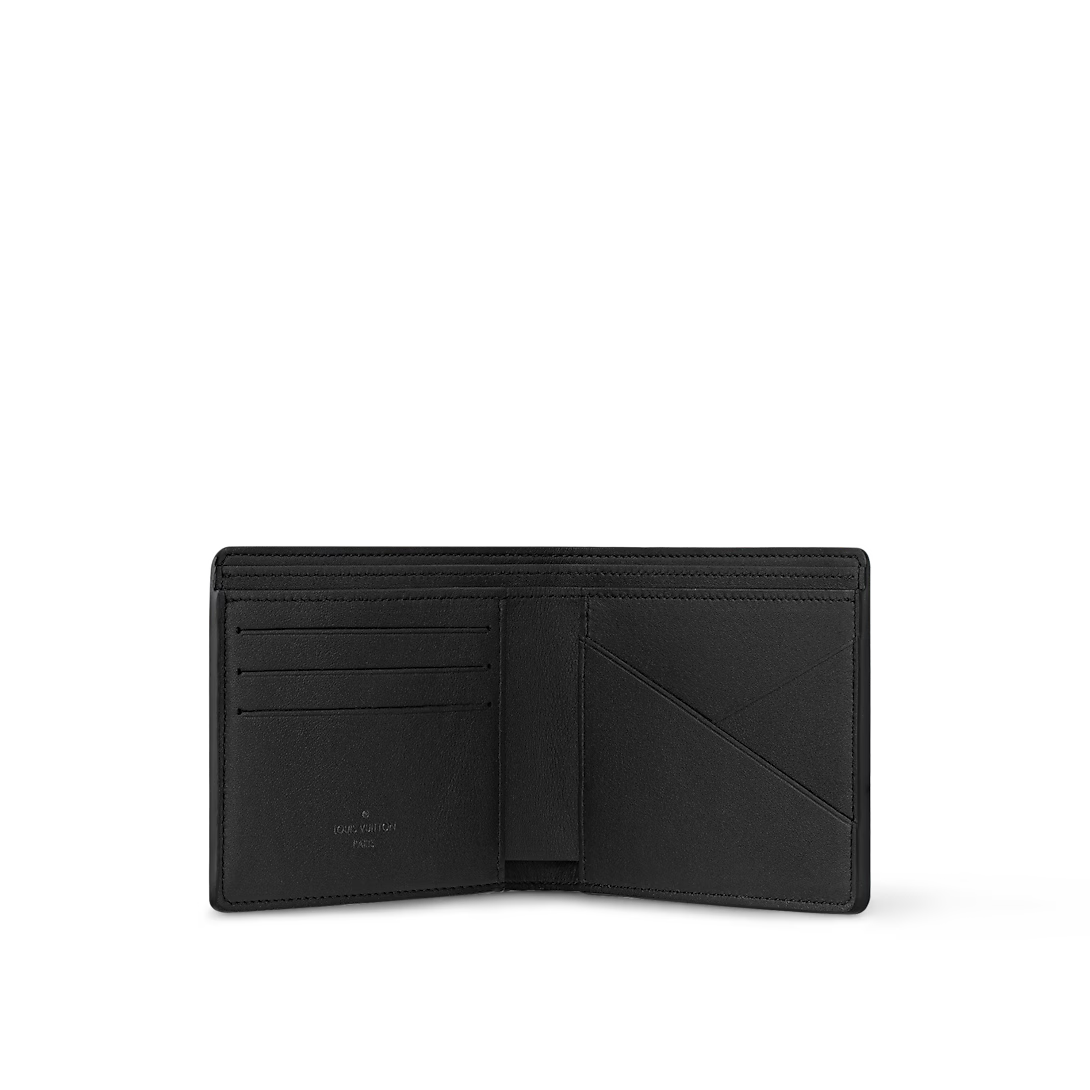 Noir Monogram Billfold Wallet
