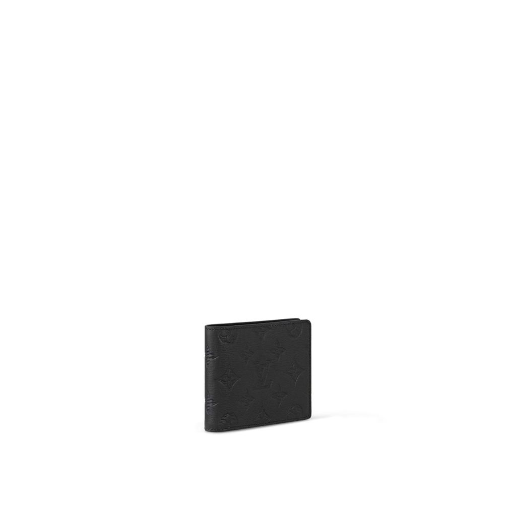 Noir Monogram Billfold Wallet