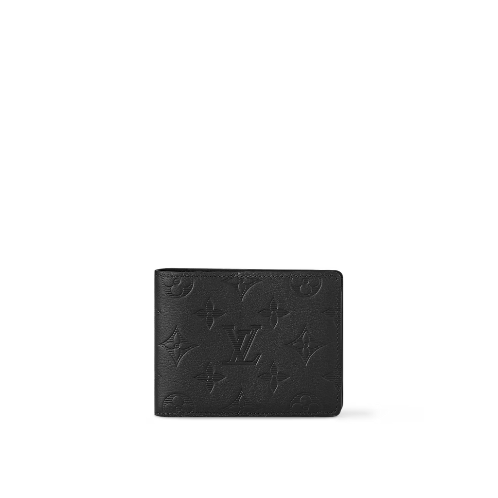 Noir Monogram Billfold Wallet