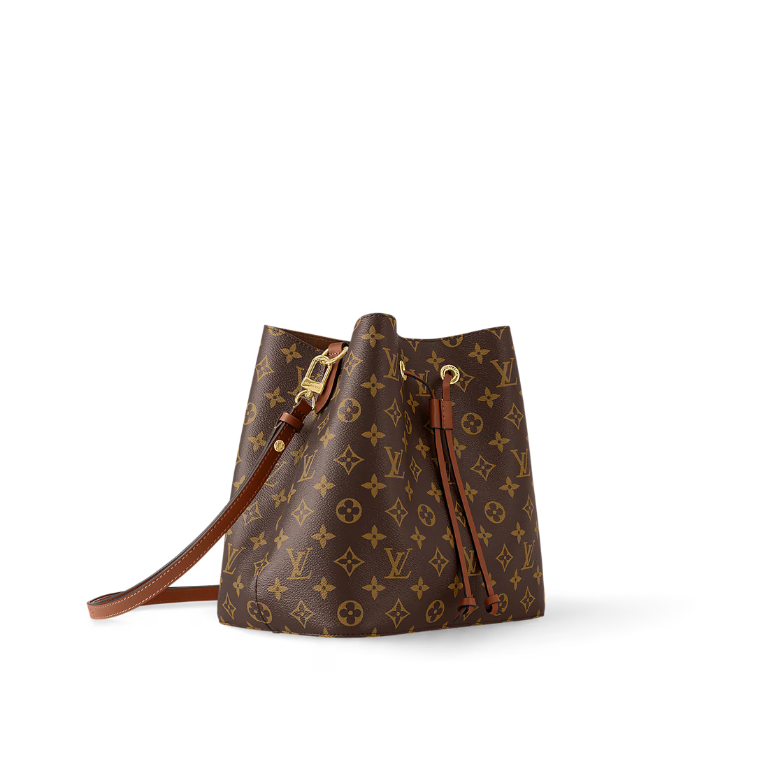 Monogram Drawstring Crossbody Bag