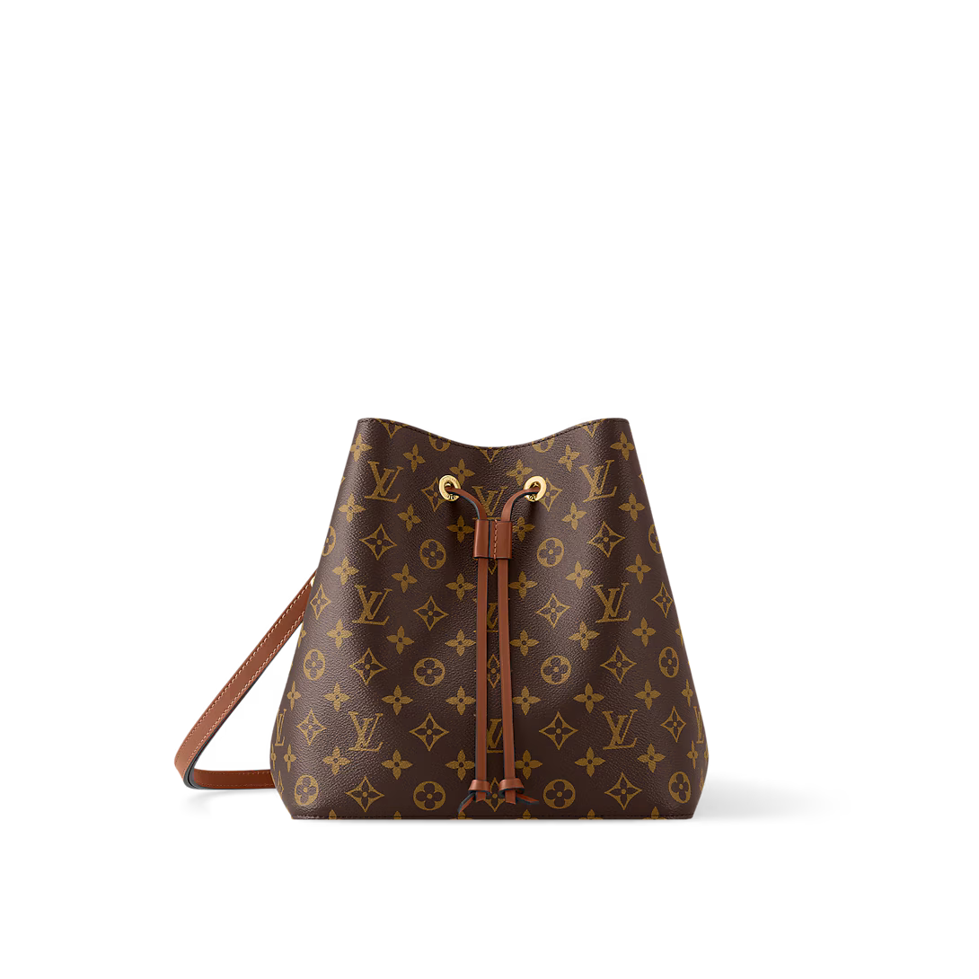 Monogram Drawstring Crossbody Bag