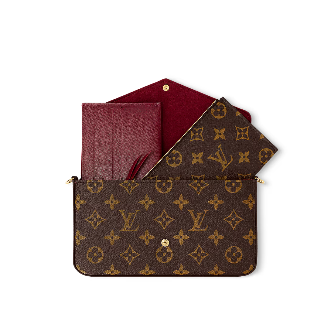 Elegance Mini Flap Pochette (Red)