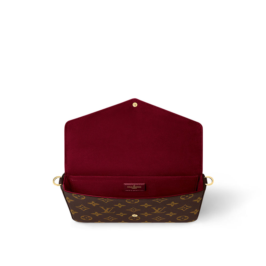 Elegance Mini Flap Pochette (Red)